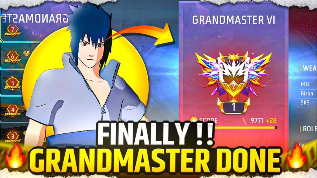 grand master free fire