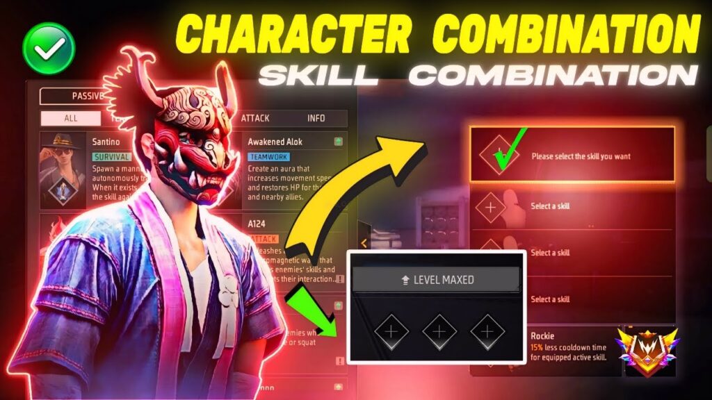 rusher combination free fire