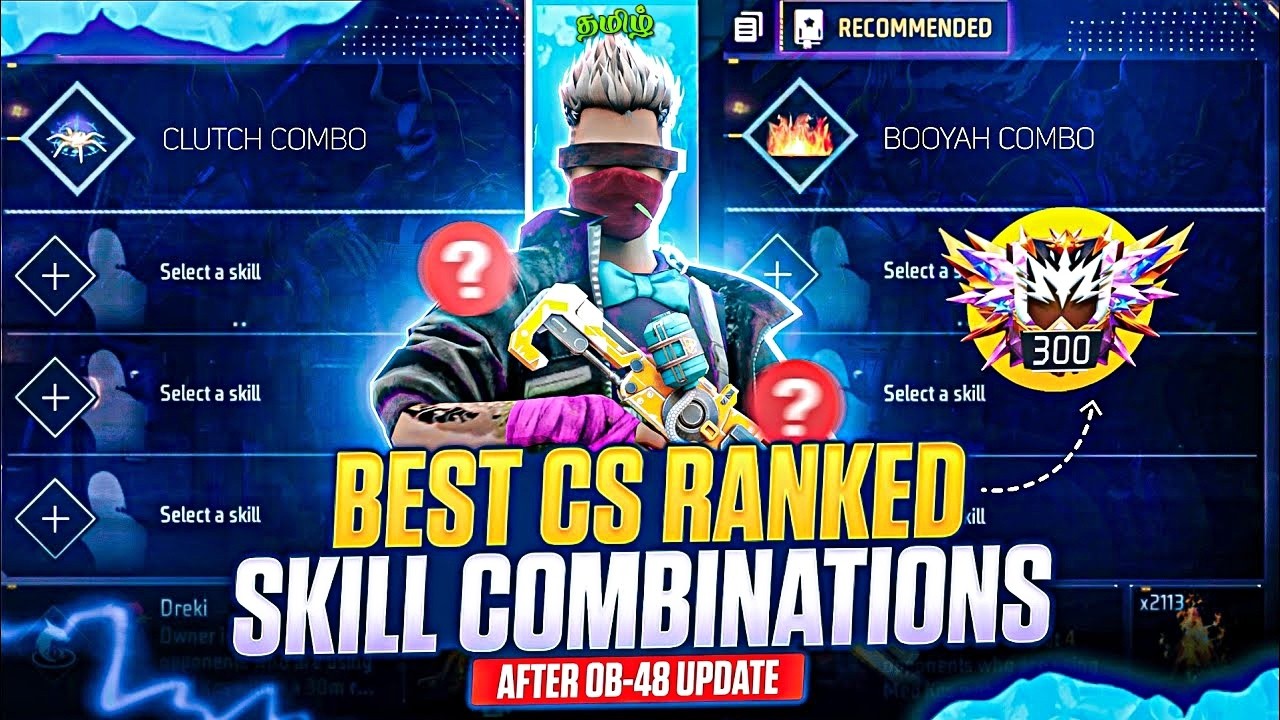 best skills combinations free fire