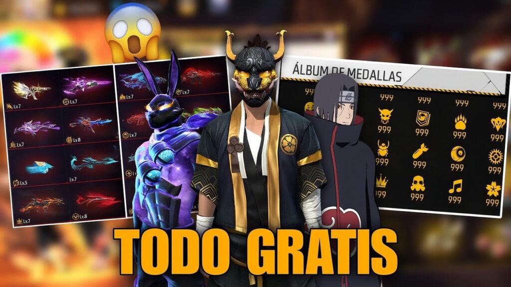 skins gratis free fire